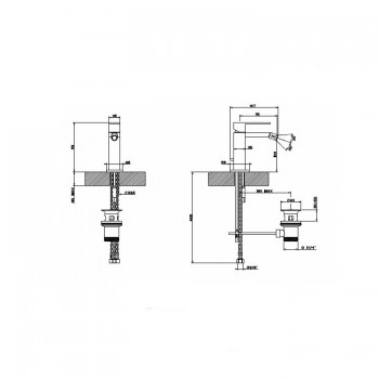 Einhebel-Bidetmischer 20007 GESSI