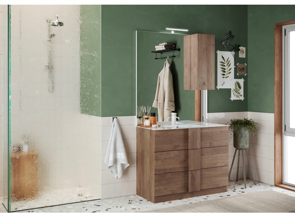 JUPITER Badezimmerschrank mit 2 oder 3 Schubladen 