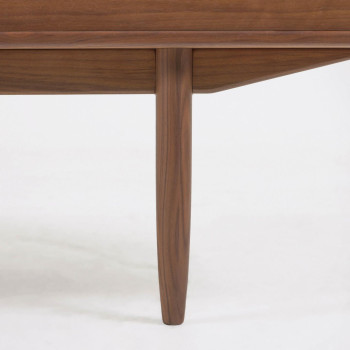 Carolin TV-Schrank mit 1 Tür und 1 Schublade, Walnussfurnier, 180 x 63,5 cm