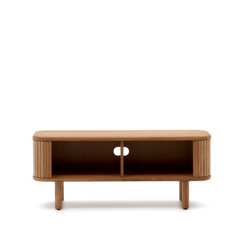 Mailen 2-türiger TV-Schrank in Eschenfurnier mit Finish