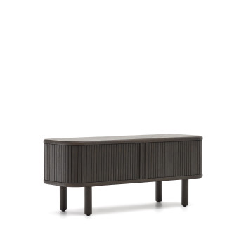 Mailen 2-türiger TV-Schrank in Eschenfurnier mit Finish