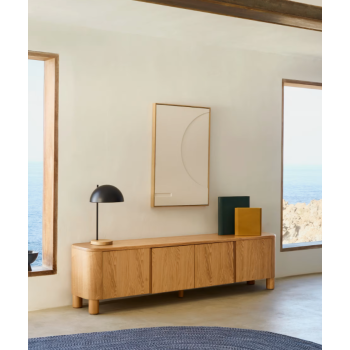 Salaya TV-Ständer aus Eschensperrholz THE SHAPE