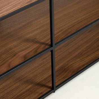 Yoana furnierter TV-Ständer