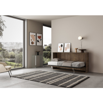 Mod.Kando Single – zusammenklappbares Einzelbett aus Kando-Kaschmir