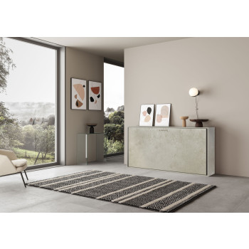 Mod.Kando Single – zusammenklappbares Einzelbett aus Kando-Kaschmir