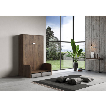 Mod. Kentaro French 140 mit Sofa - Klappbett Kentaro 140 mit Sofa in Esche weiß, grau