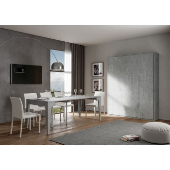 Mod.Kentaro Matrimoniale 160 - 160 Kentaro Kaschmir-Klappdoppelbett