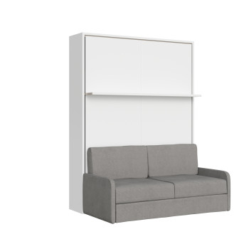 Mod. Versia Doppelbett 160 mit Sofa und Regal - Versia Klappdoppelbett 160 mit Sofa und Tonregal