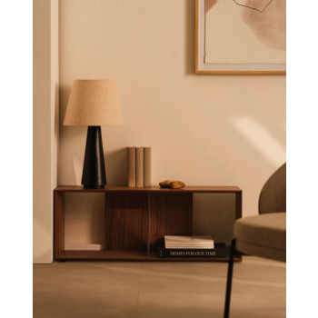 Litto kleines furniertes Bücherregalmodul 101 x 38 cm