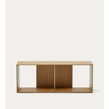 Litto kleines furniertes Bücherregalmodul 101 x 38 cm