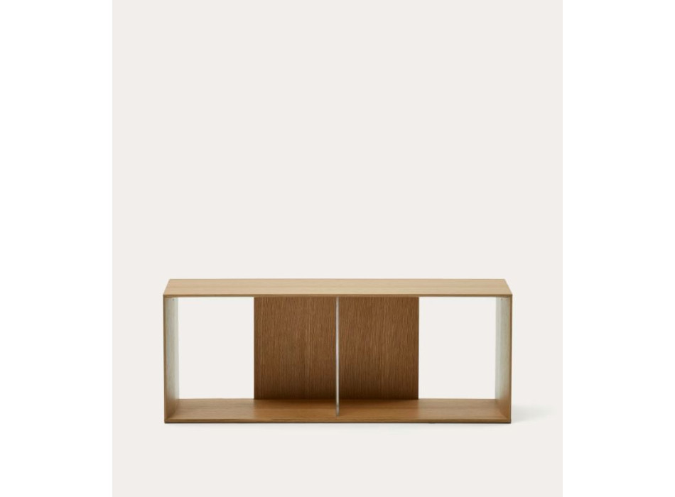 Litto kleines furniertes Bücherregalmodul 101 x 38 cm