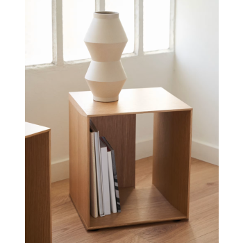 Litto kleines furniertes Bücherregalmodul 34 x 38 cm