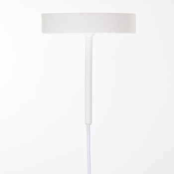 Fulvia Deckenleuchtenrahmen aus Metall mit schwarzem Finish