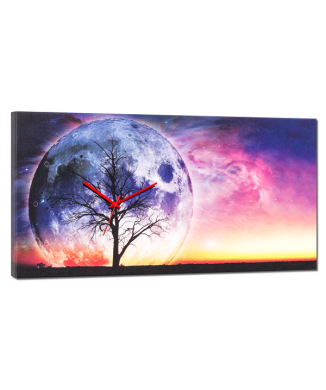 TREE ON THE MOON Uhr G4562 PINTDECOR