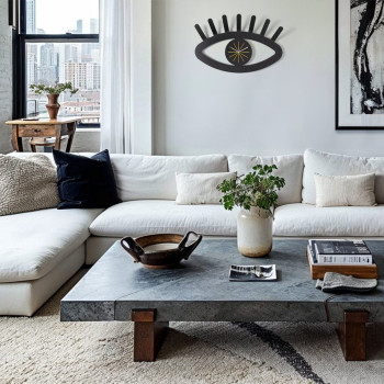 Cyclope Wanduhr 5096 Kunsthandwerk