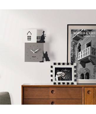 Romeo und Julia Wanduhr 5092 Kunsthandwerk