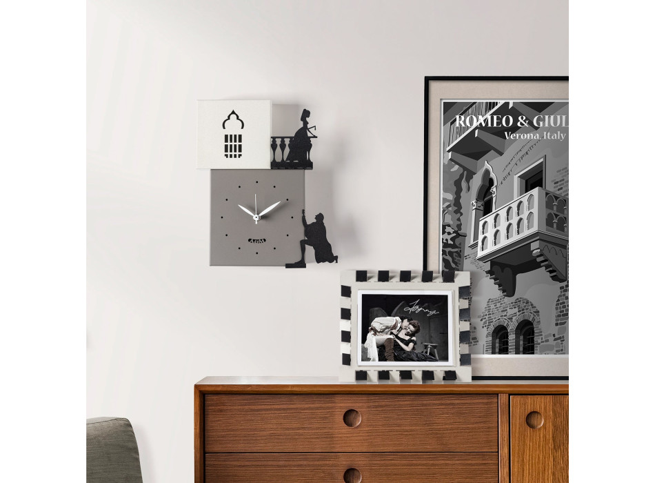 Romeo und Julia Wanduhr 5092 Kunsthandwerk