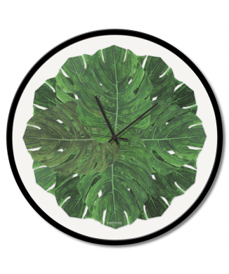 Uhr BLÄTTER IM UHRZEIGERSINN GTO6576 PINTDECOR