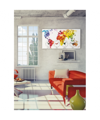 Uhr GLOBE TIME G1704 PINTDECOR