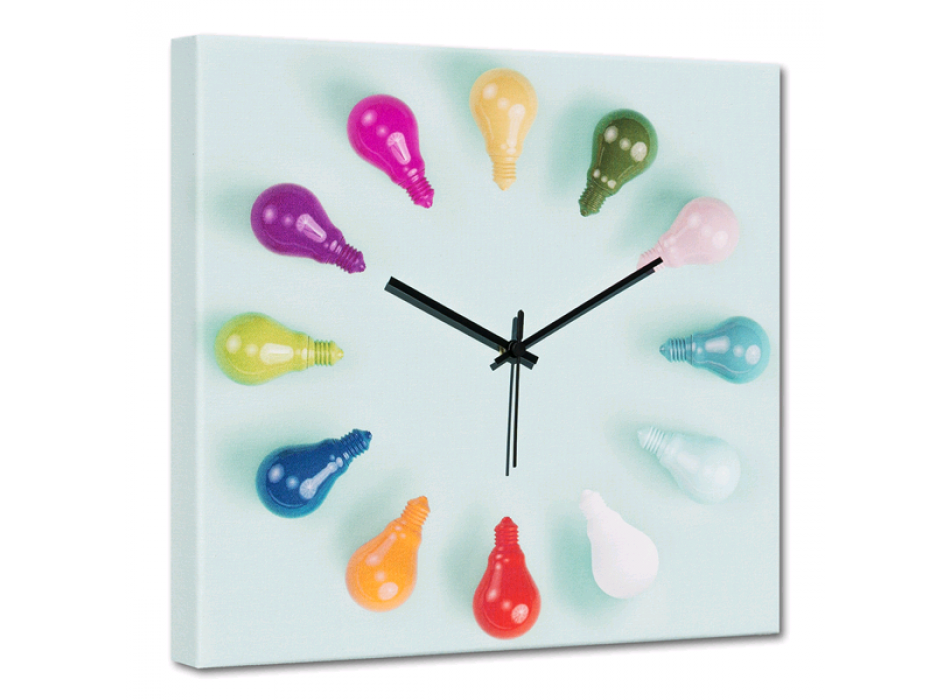 Uhr FARBIGE LAMPEN G4620 PINTDECOR