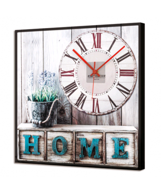 Leuchtuhr HOME SWEET HOME GL3518 PINTDECOR