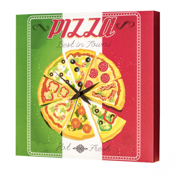 Uhr PIZZA TIME G1724 PINTDECOR