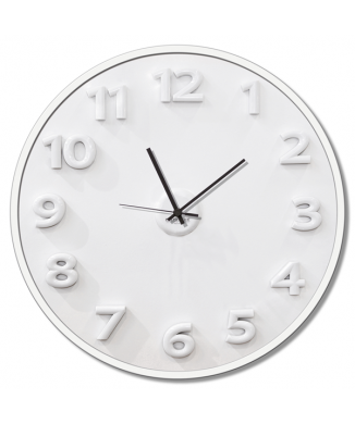WEISSE RELIEF Uhr GTO6606 PINTDECOR