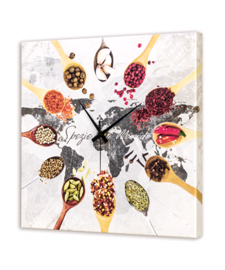 Uhr GEWÜRZE AM TISCH G3628 PINTDECOR