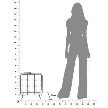 P/FLASCHEN QUADRATISCHES GESTELL (9 PLÄTZE)