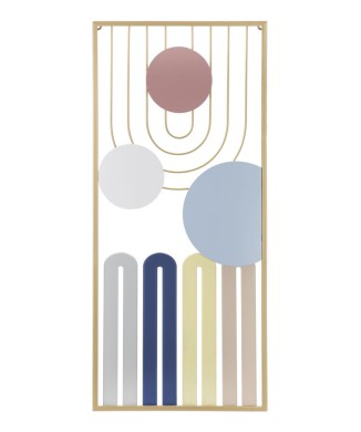 BUNTES WANDPANEEL -A-