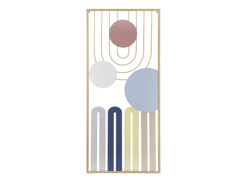 BUNTES WANDPANEEL -A-