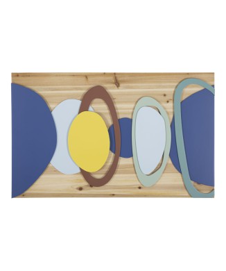 WANDPANEEL IN HOLZFARBE