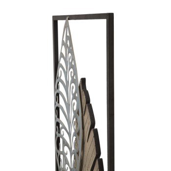 BLÄTTER AUS EISEN- UND HOLZPLATTEN -B-