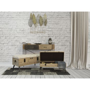 BLÄTTER AUS EISEN- UND HOLZPLATTEN -C-