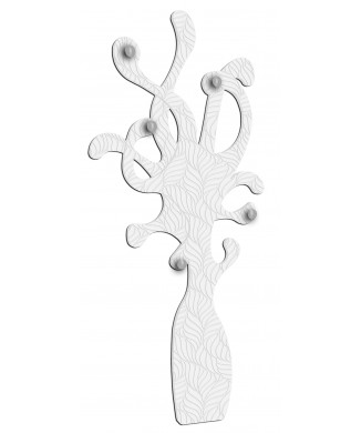 OCTOPUS weiß-weiße Blütenblätter P2478A Pintdecor