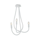 LOVER WHITE Deckenleuchte 3xE14 15x15x100cm