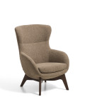 Adiran-Sessel aus dickem Chenille