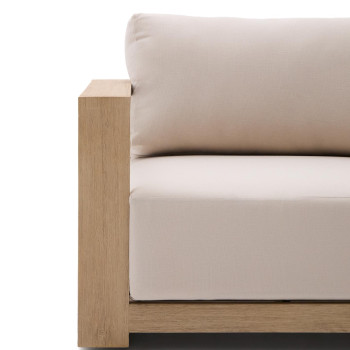 Amber Sessel aus massivem Akazienholz mit hellem Finish FSC 100%