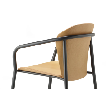 Sessel FINN METAL WOOD ART - SCAB