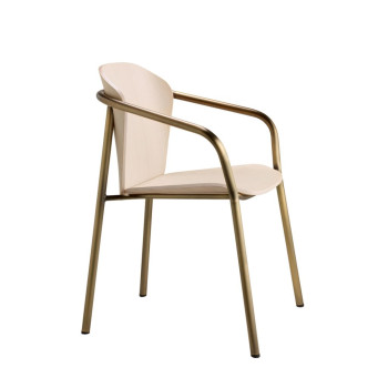 Sessel FINN METAL WOOD ART - SCAB