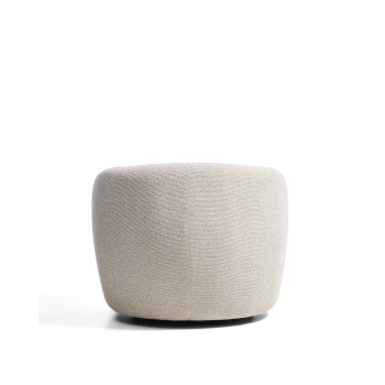 Odenia Drehsessel aus Mikro-Bouclé