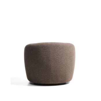 Odenia Drehsessel aus Mikro-Bouclé