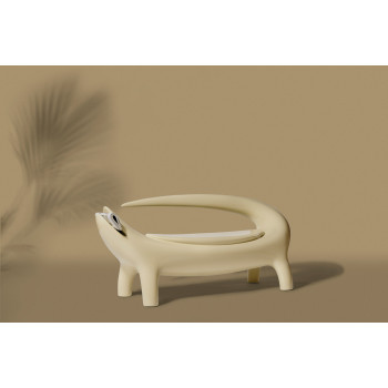 BIG KROKO LACKIERTER Loungesessel Slide