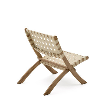Chabeli Klappsessel aus Akazienholz und Seil