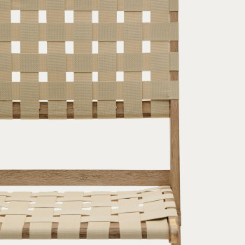 Chabeli Klappsessel aus Akazienholz und Seil