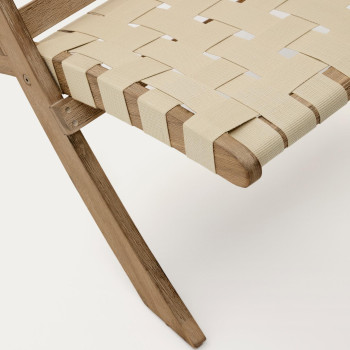 Chabeli Klappsessel aus Akazienholz und Seil