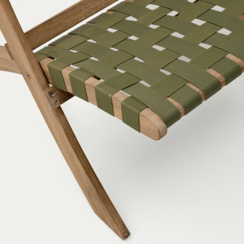 Chabeli Klappsessel aus Akazienholz und Seil