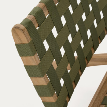 Chabeli Klappsessel aus Akazienholz und Seil