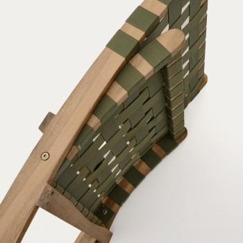 Chabeli Klappstuhl aus Akazienholz und Seil