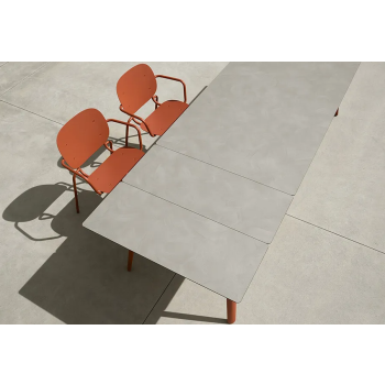 SI-SI' Sessel mit verzinktem Rahmen von SCAB